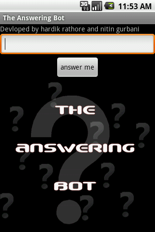 The Answering Bot截图1