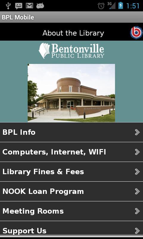 Bentonville Library Mobile截图5