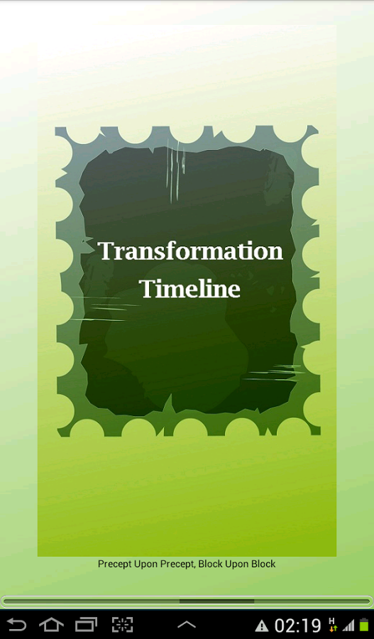 Transformation Timeline截图6