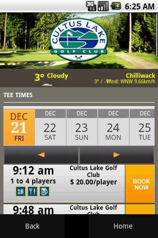 Cultus Lake Golf Club截图1