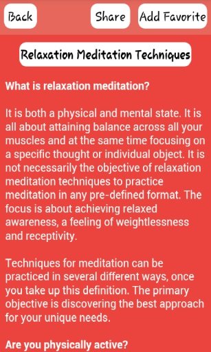 Learn to Meditate截图2