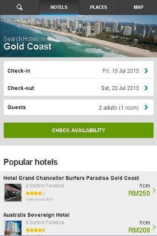 黄金海岸 Gold Coast Hotel Booking截图2