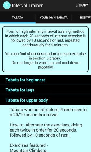 HIIT Workouts and Tabata Timer截图5