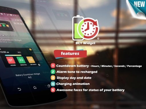 Battery Countdown Timer Widget截图4