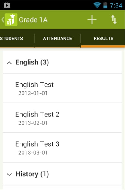 OpenEMIS Classroom截图3