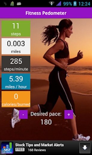 Fitness Pedometer - Jogging截图4