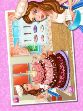 小公主的婚礼蛋糕-装饰蛋糕游戏截图