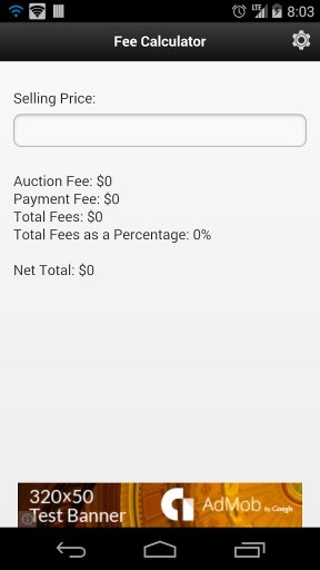 Online Auction Fee Calculator截图4