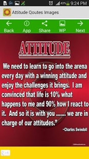 Attitude Quotes Images截图4