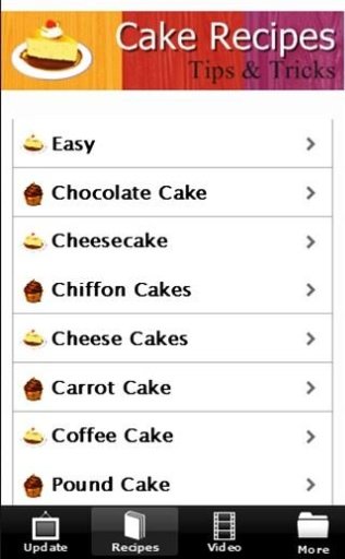 CAKE Recipes FREE截图3