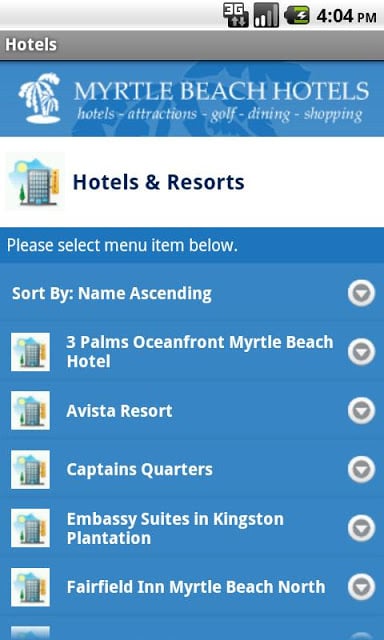 Myrtle Beach Hotels截图2