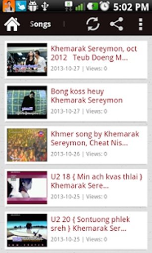 Khmer Songs-Khemarak Sereymon截图1