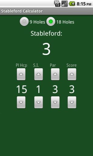 Stableford Calculator (UK)截图4