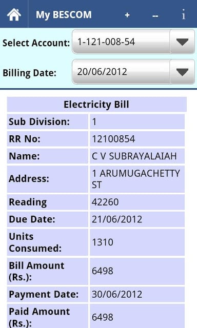 Tamilnadu Electricity Info截图1