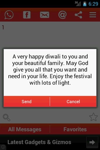 Diwali SMS &amp; Wishes截图3