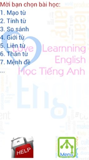 HOC ANH VAN LEARNING ENGLISH截图5