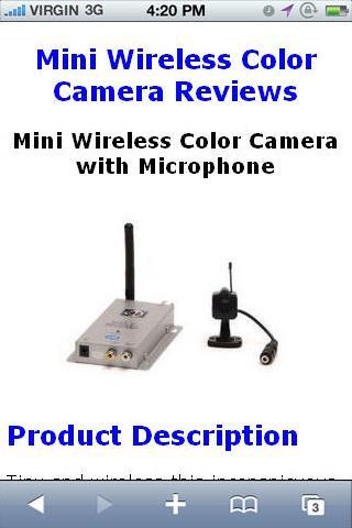 Camera Mini Wireless Rev...截图3