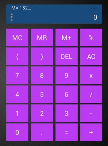 Free Calculator Widget截图3