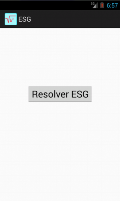 ESG - Ecuación Segundo Grado截图1