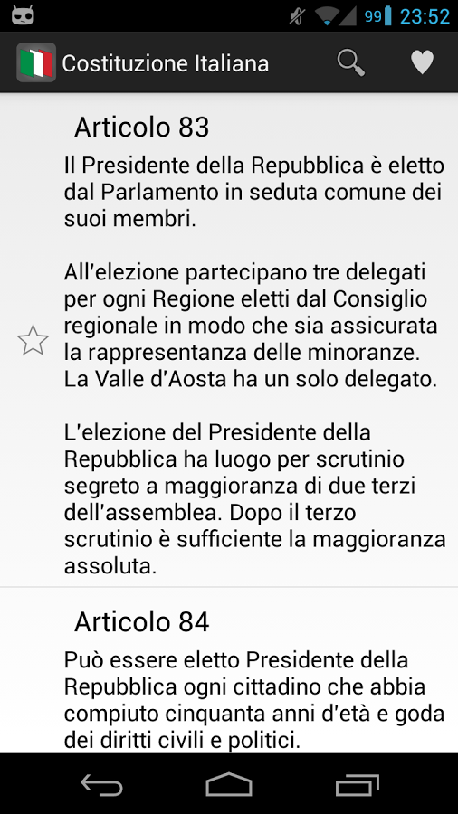 Costituzione Italiana 4.0截图2