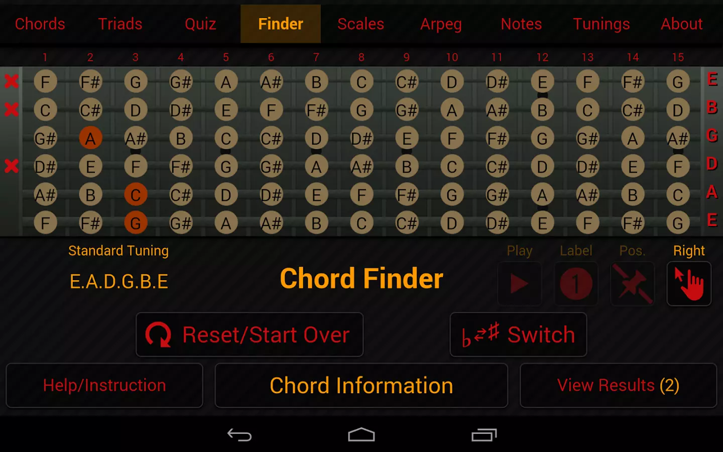 Guitarist's Reference Free截图4