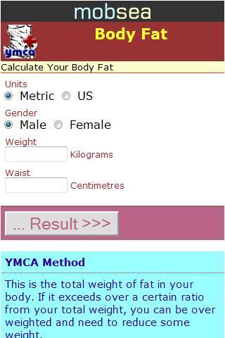 身体脂肪计算器截图2