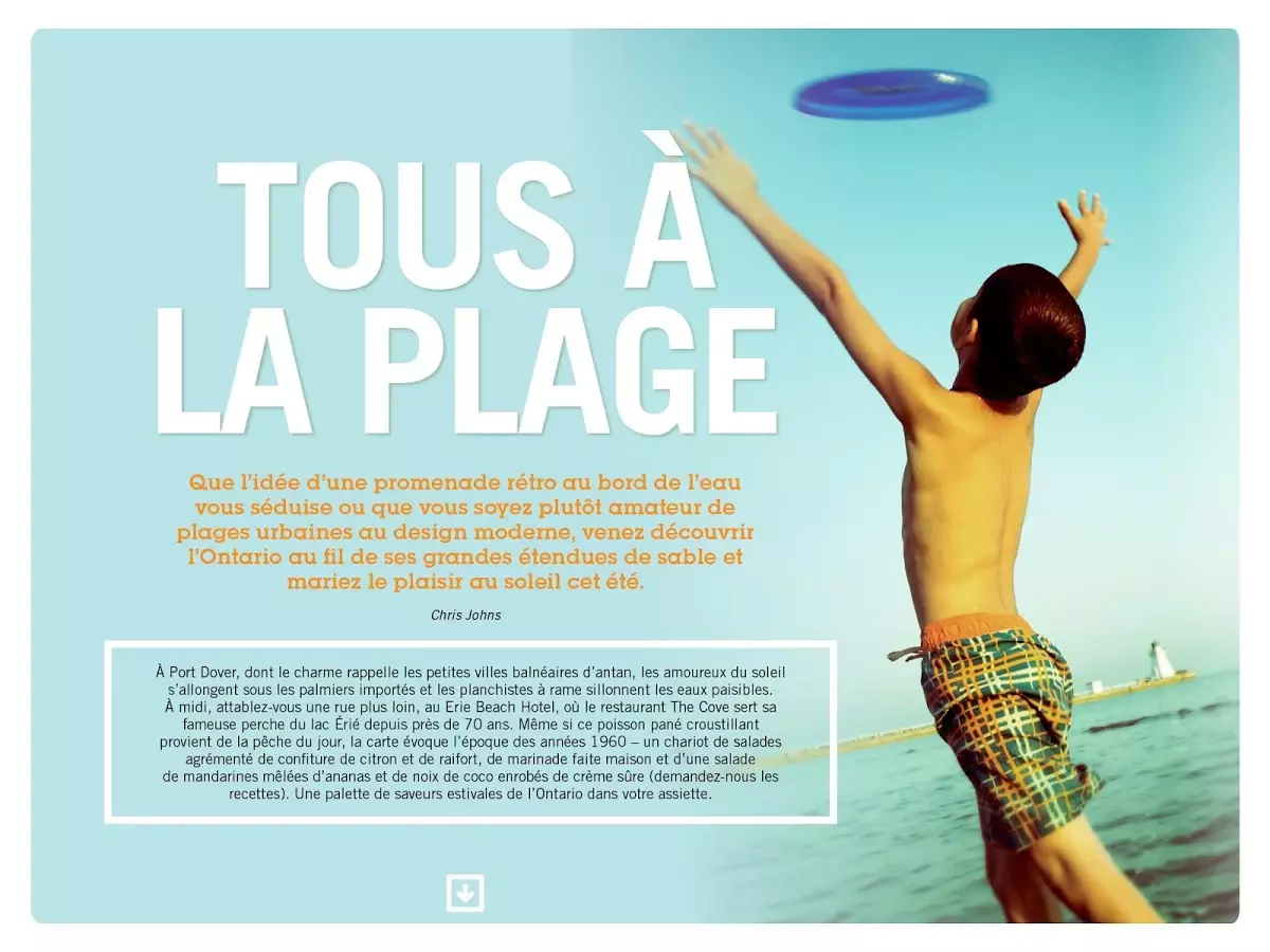 Magazine de voyage L’Ontario截图4