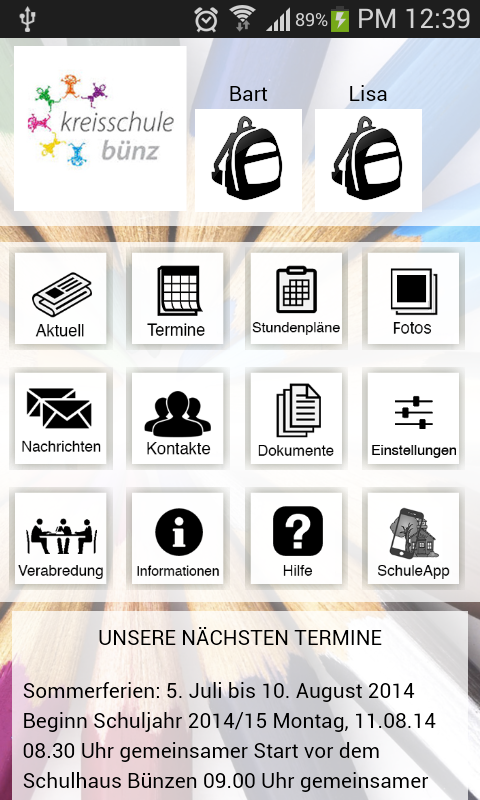 SchuleApp für Ihre Schule截图1