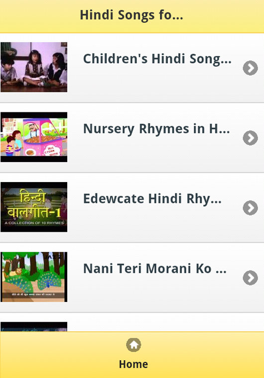 Hindi Kids Songs截图1