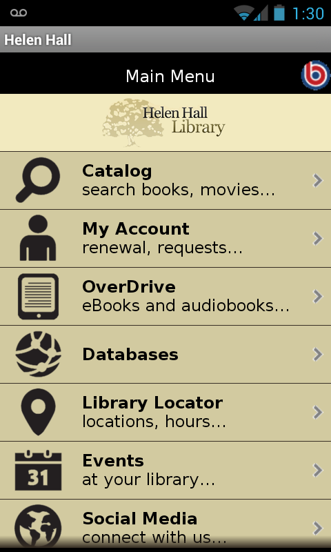 Helen Hall Library截图1