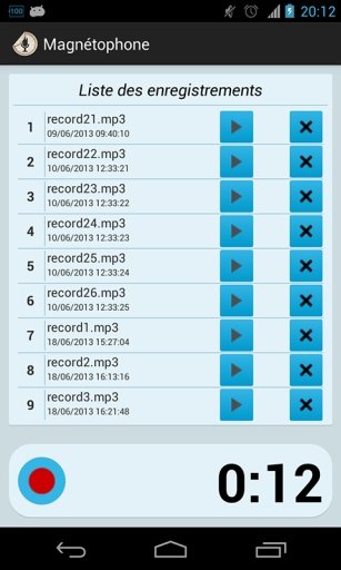 Magnétophone截图2