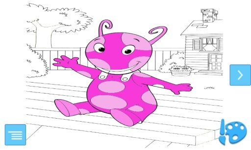 Funny Paint - Backyardigans截图4