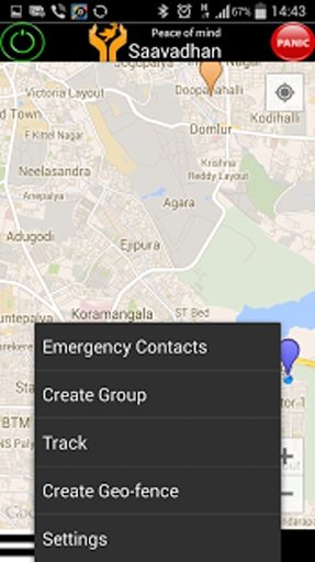 Saavadhan GPS PERSONAL TRACKER截图7