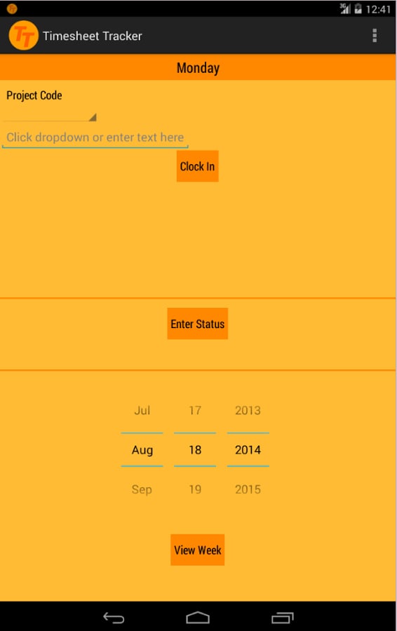 Timesheet Tracker截图8