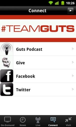 The Official Guts Church App截图2