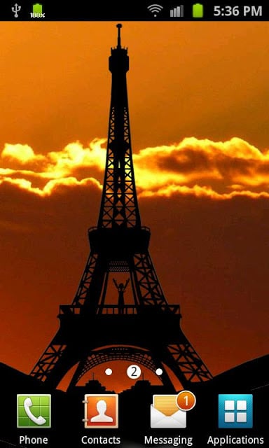 Eiffel Tower Silhouette截图4