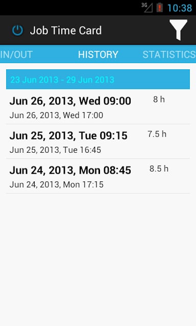 Job Time Card截图5