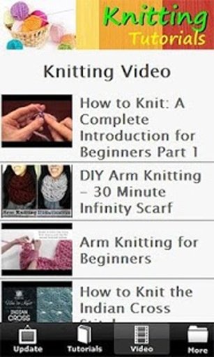 Knitting Tutorials FREE截图10