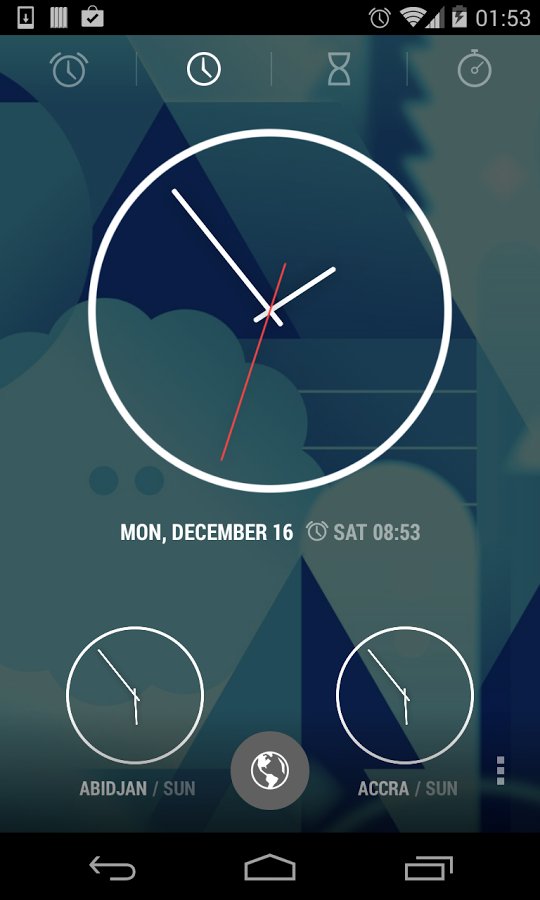 KitKat Clock+ Widget截图1