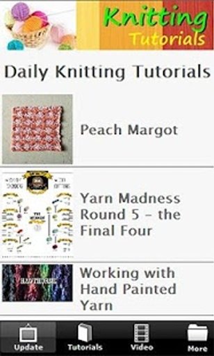 Knitting Tutorials FREE截图4