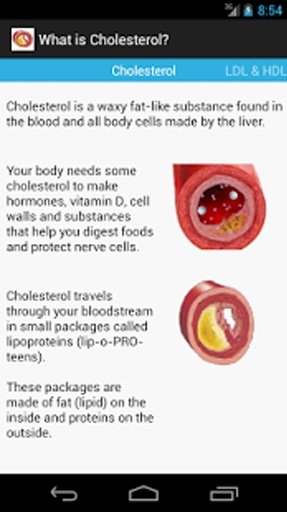 Self-Care Cholesterol截图6