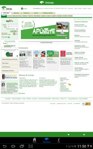 Unicaja Tabletas截图5