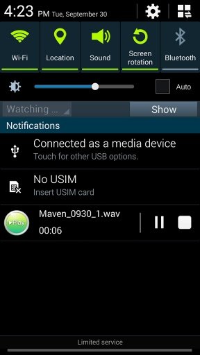 MAVEN Voice Recorder截图2