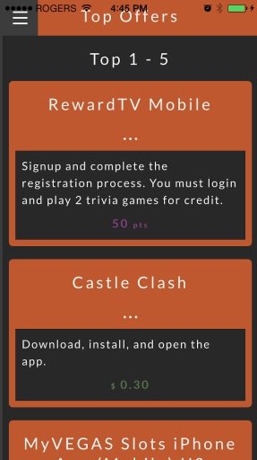 Rewards1 Mobile App截图2