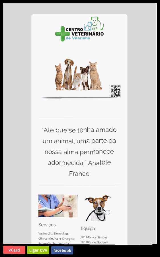 Centro Veterin&aacute;rio Vilar...截图2