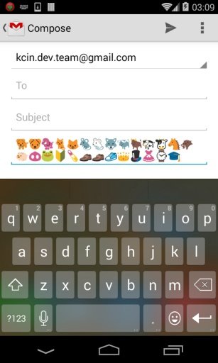 Easy Emoji KitKat Keyboard截图4