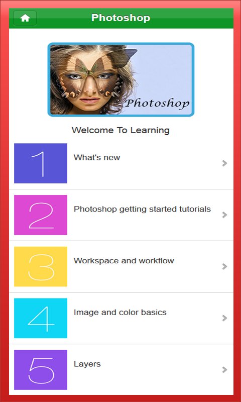 Learn Photoshop CS截图3