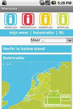 Weerplaza.nl与天气预报截图
