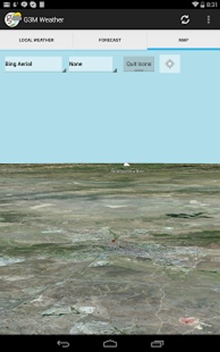 Open Weather Map 3D Glob3截图2