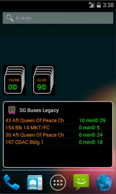 SG Nextbus Legacy LTA SB...截图4